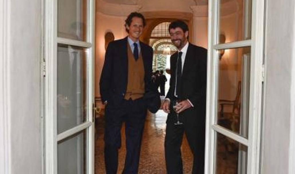 John Elkann e Andrea Agnelli. Foto da Juventus.com